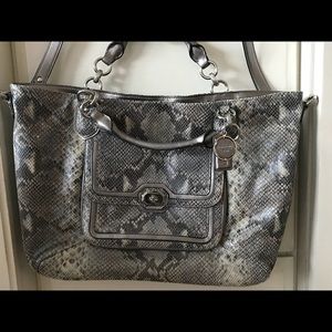COACH. Crossbody bag. Great for a laptop  or not